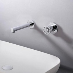 Μπαταρία Νιπτήρος Εντοιχιζόμενη IMEX OLIMPO GLC033 Χρωμέ